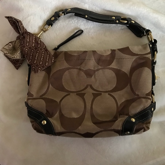 Coach Handbags - Authentic Coach Carly Bag and Skinny Coach Scarf